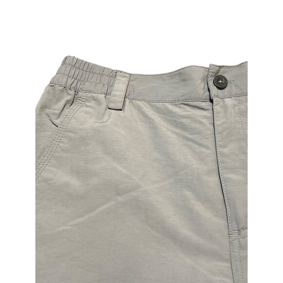 Magellan Outdoors Fish Gear Cargo Shorts Gray Water-Repellent Boys Sz XL 18/20 - Picture 2 of 4